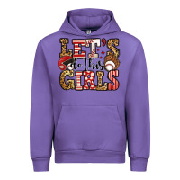 Tulip let's do this girls baseball Urban Hoodie - Jasminsmagicworld