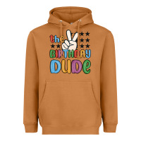 Meerkat the birthday dude Heavyweight Hoodie - MaliasSmallBusiness
