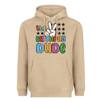 Mushroom the birthday dude Heavyweight Hoodie - MaliasSmallBusiness