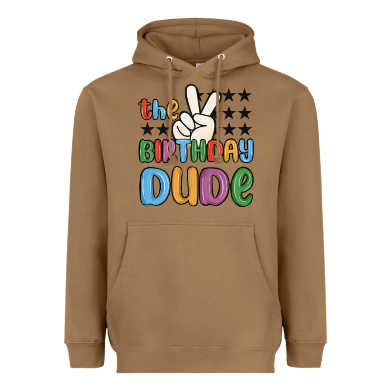 The Birthday Dude Heavyweight Hoodie by MaliasSmallBusiness | Teevron