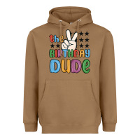 Toasted Coconut the birthday dude Heavyweight Hoodie - MaliasSmallBusiness