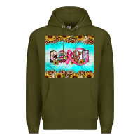 Army Green brave Premium Hoodie - JahusDesignShop