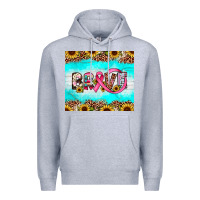 Heather Grey brave Premium Hoodie - JahusDesignShop