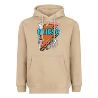 Mushroom nurse lightning bolt Heavyweight Hoodie - MaliasSmallBusiness