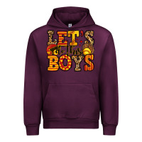 Mauve Wine let's do this boys softball Urban Hoodie - Jasminsmagicworld