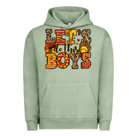 Pigment Oil Green let's do this boys softball Urban Hoodie - Jasminsmagicworld