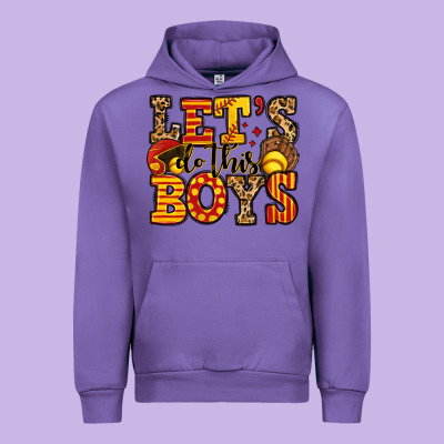 Let's Do This Boys Softball Urban Hoodie Designed By Jasminsmagicworld