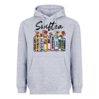 Heather Grey swiftea books Heavyweight Hoodie - MaliasSmallBusiness