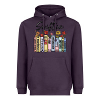 Plum swiftea books Heavyweight Hoodie - MaliasSmallBusiness