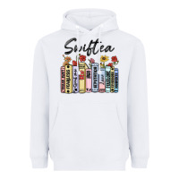 White swiftea books Heavyweight Hoodie - MaliasSmallBusiness