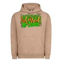 Pigment Burro blessed with  shamrocks Urban Hoodie - AdoDesignShop