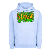 Pigment Grape Ice blessed with  shamrocks Urban Hoodie - AdoDesignShop