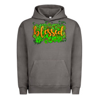 Pigment Tornado blessed with  shamrocks Urban Hoodie - AdoDesignShop