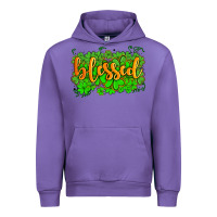 Tulip blessed with  shamrocks Urban Hoodie - AdoDesignShop