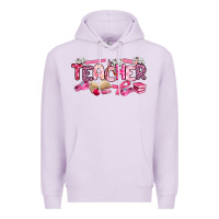 Lilac breast cancer teacher Premium Hoodie - Artiststas