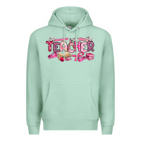 Seafoam breast cancer teacher Premium Hoodie - Artiststas