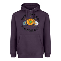 Plum have the day you deserve Heavyweight Hoodie - MaliasSmallBusiness