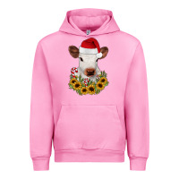 Fuchsia Pink calf sunflower christmas Urban Hoodie - JahusDesignShop