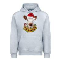 Heather Grey calf sunflower christmas Urban Hoodie - JahusDesignShop