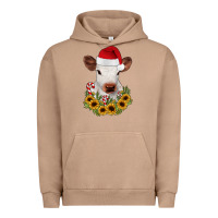 Pigment Burro calf sunflower christmas Urban Hoodie - JahusDesignShop