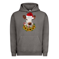 Pigment Tornado calf sunflower christmas Urban Hoodie - JahusDesignShop