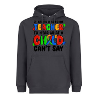Smoke it takes a special teacher to hear what a child ca Heavyweight Hoodie - MaliasSmallBusiness