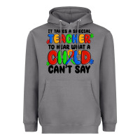 Storm it takes a special teacher to hear what a child ca Heavyweight Hoodie - MaliasSmallBusiness