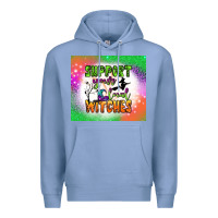 Colony Blue supports your local witches tumbler Premium Hoodie - BundleAndBundleShop