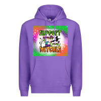 Purple supports your local witches tumbler Premium Hoodie - BundleAndBundleShop