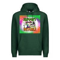 Sports Green supports your local witches tumbler Premium Hoodie - BundleAndBundleShop
