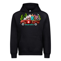 Black rca nurse truck with cactus Urban Hoodie - AdoDesignShop