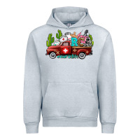 Heather Grey rca nurse truck with cactus Urban Hoodie - AdoDesignShop