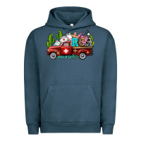 Rca Nurse Truck With Cactus Urban Hoodie | Teevron