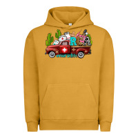 Pigment Peanut Butter rca nurse truck with cactus Urban Hoodie - AdoDesignShop