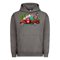Pigment Tornado rca nurse truck with cactus Urban Hoodie - AdoDesignShop