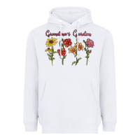 White grandma's garden Heavyweight Hoodie - MaliasSmallBusiness