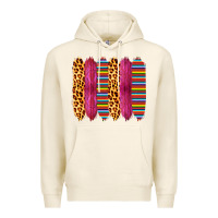 Tofu Pink Leopard Serape Brush Strokes Premium Hoodie - Bettercallsaul