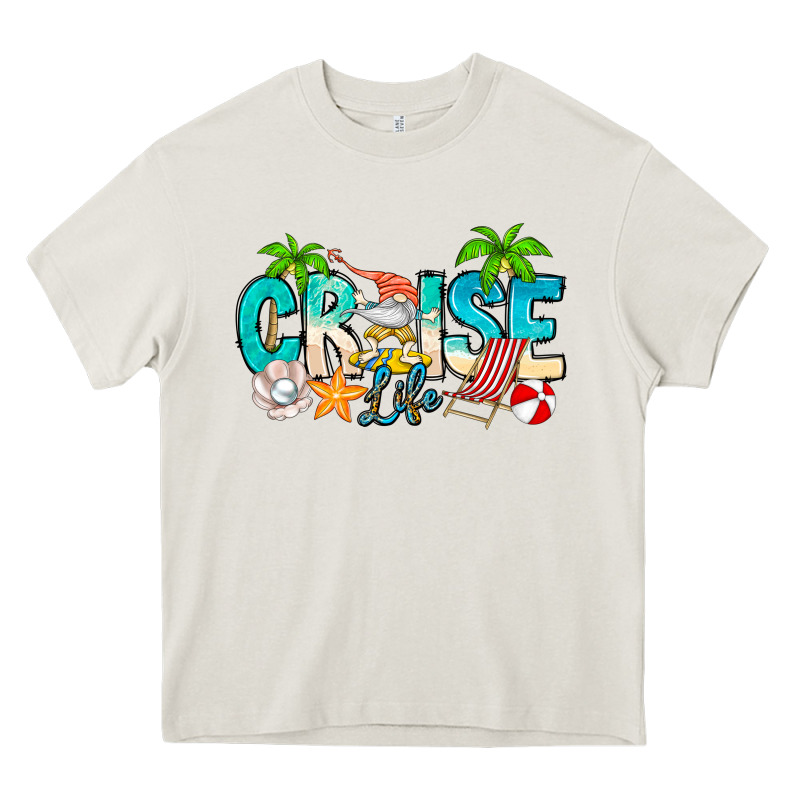 Cruise Life Heavy Core Tee by CowhideDigitalArt | Teevron