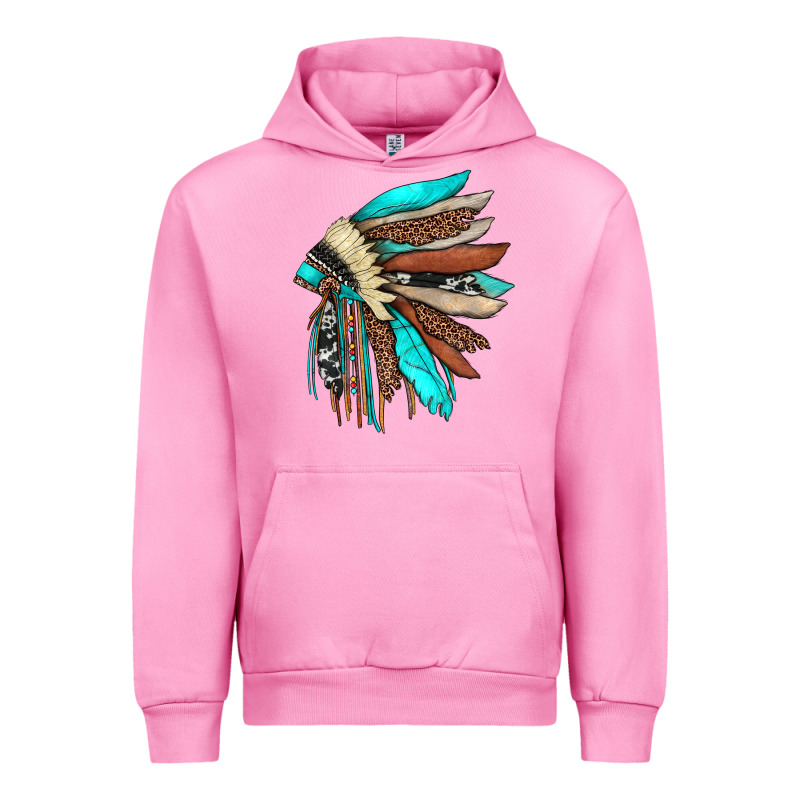 Indian Headdress Urban Hoodie by JahusDesignShop | Teevron