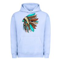 Pigment Grape Ice indian headdress Urban Hoodie - JahusDesignShop