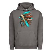 Pigment Tornado indian headdress Urban Hoodie - JahusDesignShop