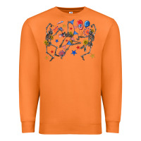 Carrot fourth of july dancing skeleton Premium Sweatshirt - texasbilliewilder
