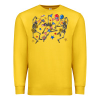 Lemon fourth of july dancing skeleton Premium Sweatshirt - texasbilliewilder