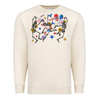 Sandshell fourth of july dancing skeleton Premium Sweatshirt - texasbilliewilder