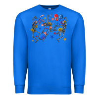 True Royal fourth of july dancing skeleton Premium Sweatshirt - texasbilliewilder