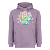 Lavender girls run the world Heavyweight Hoodie - MaliasSmallBusiness