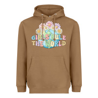 Toasted Coconut girls run the world Heavyweight Hoodie - MaliasSmallBusiness