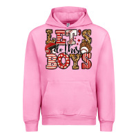 Fuchsia Pink let's do this boys baseball Urban Hoodie - Jasminsmagicworld