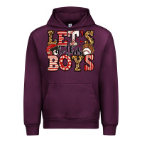 Mauve Wine let's do this boys baseball Urban Hoodie - Jasminsmagicworld