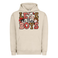 Pigment French Oak let's do this boys baseball Urban Hoodie - Jasminsmagicworld